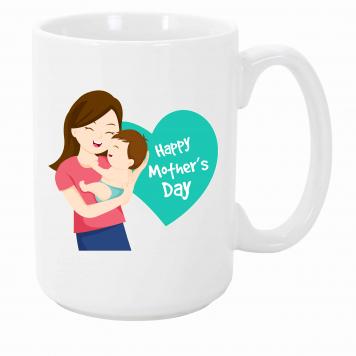 Mekanshi Premium Happy Mother's Day Printed Gift Mug fo...