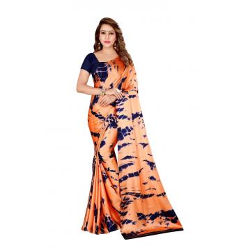 SVB Saree MultiColour Japan Crepe Saree