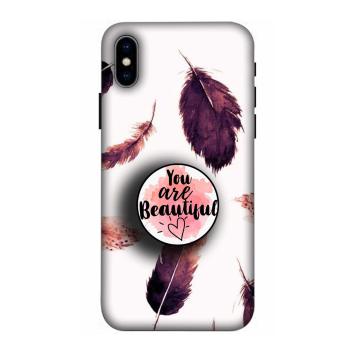 NDCOM Beautiful Feathers You Are Beautiful Printed Hard...