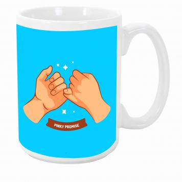 Mekanshi Premium Promis Day Printed Gift Mug for Your L...