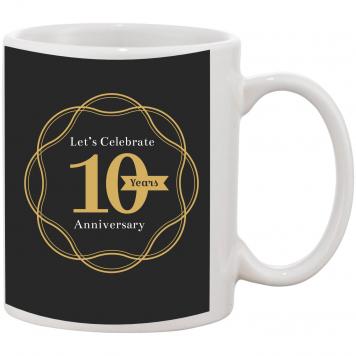 Mekanshi Premium Anniversary Printed Gift Mug for Your ...