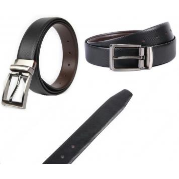 Drill Reversible Style Genuine Leather Belt by GetSetSt...