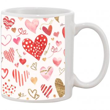 Mekanshi Premium Valentines Day Printed Gift Mug for Yo...