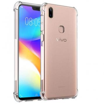 Vivo V11 Pro Anti Shock Proof Soft Transparent Silicone...