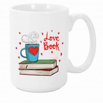 Mekanshi Premium Love Book Printed Gift Mug for Your Lo...