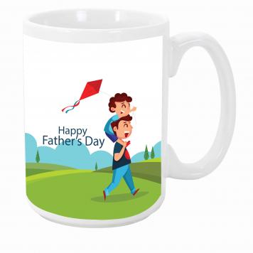 Mekanshi Premium happy fathers day Printed Gift Mug for...