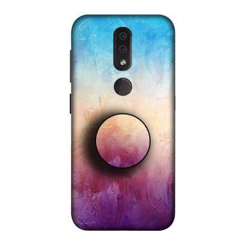 NDCOM Colorful Painting Texture Printed Hard Mobile Bac...