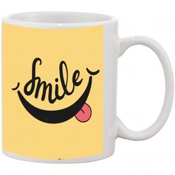 Mekanshi Premium Feeling Happy, Happy Printed Gift Mug ...