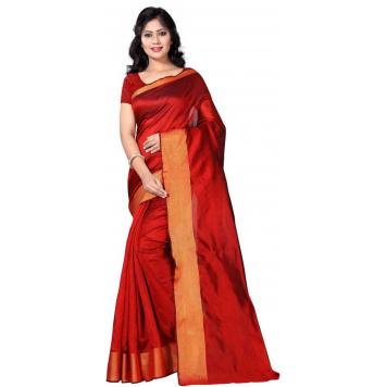 SVB Saree Red Colour Art Silk Saree