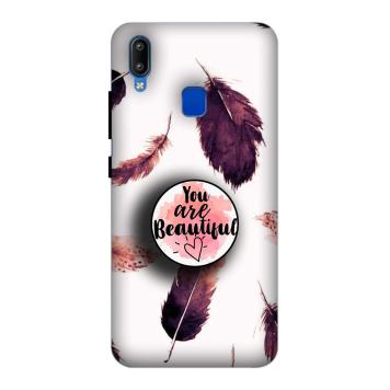 NDCOM Beautiful Feathers You Are Beautiful Printed Hard...