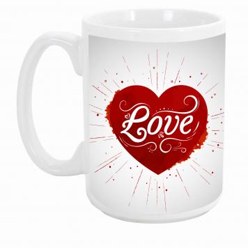 Mekanshi Premium Love Printed Gift Mug for Your Loved O...