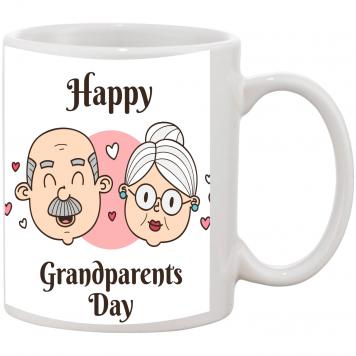 Mekanshi Premium Grand Parents Printed Gift Mug for You...