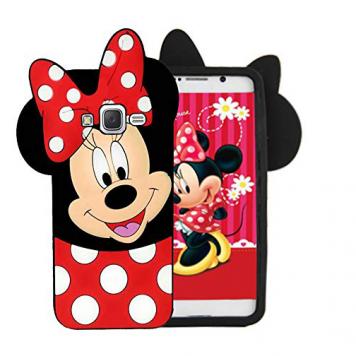 Samsung Galaxy J2 Minnie Mouse Soft Silicone Rubberized...