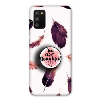 NDCOM Beautiful Feathers You Are Beautiful Printed Hard...