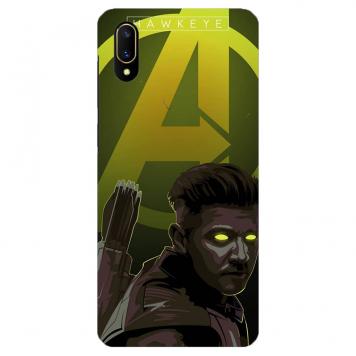 NDCOM Avengers End Game Hawkeye Printed Hard Mobile Bac...