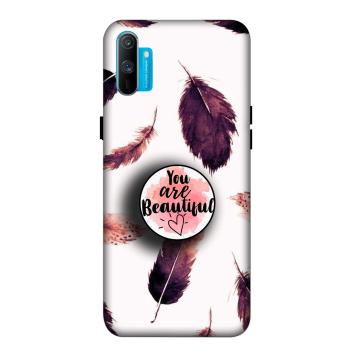 NDCOM Beautiful Feathers You Are Beautiful Printed Hard...