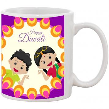 Mekanshi Premium Diwali Celebrations Printed Gift Mug f...