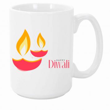 Mekanshi Premium Happy Diwali Printed Gift Mug for Your...