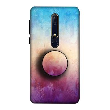 NDCOM Colorful Painting Texture Printed Hard Mobile Bac...