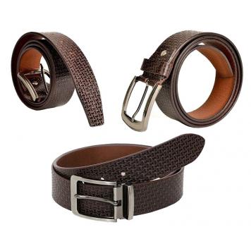 Nifty Double Combination Style Genuine Leather Belt by ...