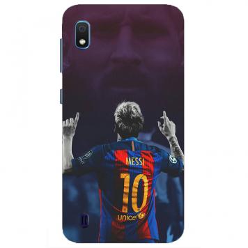 NDCOM Lionel Messi Football Printed Hard Mobile Back Co...