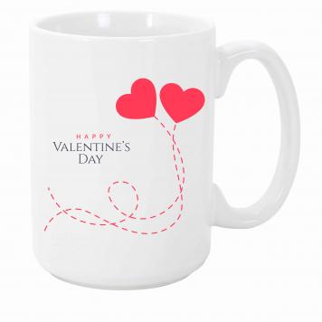 Mekanshi Premium Happy Valentines day Printed Gift Mug ...