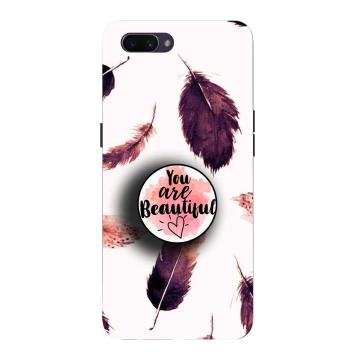 NDCOM Beautiful Feathers You Are Beautiful Printed Hard...