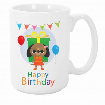 Mekanshi Premium Happy Birthday Printed Gift Mug for Yo...