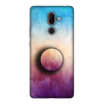 NDCOM Colorful Painting Texture Printed Hard Mobile Bac...