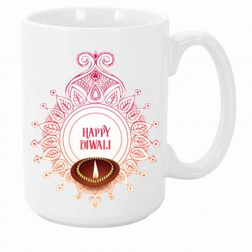 Mekanshi Premium Happy Diwali Printed Gift Mug for Your...