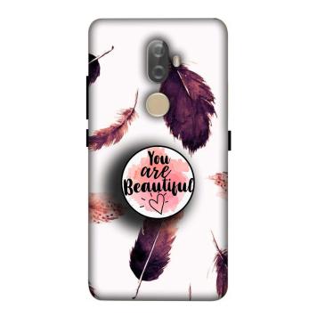 NDCOM Beautiful Feathers You Are Beautiful Printed Hard...