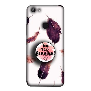 NDCOM Beautiful Feathers You Are Beautiful Printed Hard...