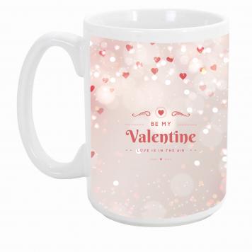 Mekanshi Premium Happy Valentine Printed Gift Mug for Y...