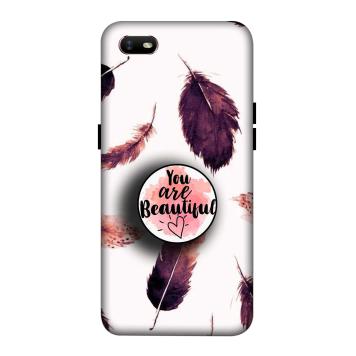 NDCOM Beautiful Feathers You Are Beautiful Printed Hard...