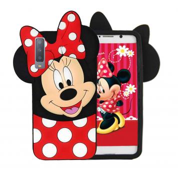 Samsung Galaxy A8 Minnie Mouse Soft Silicone Rubberized...