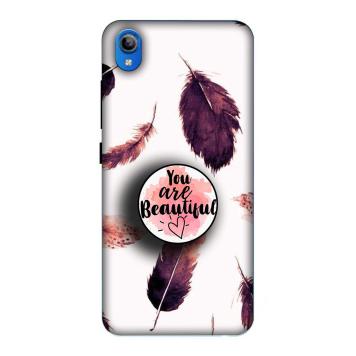 NDCOM Beautiful Feathers You Are Beautiful Printed Hard...