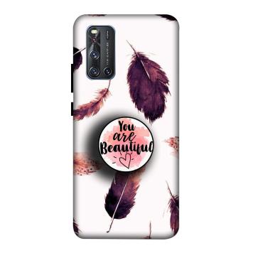 NDCOM Beautiful Feathers You Are Beautiful Printed Hard...