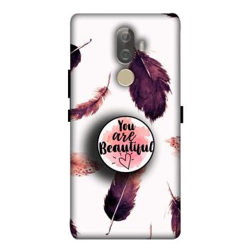 NDCOM Beautiful Feathers You Are Beautiful Printed Hard...