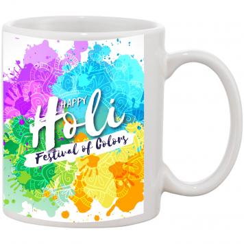 Mekanshi Premium Holi Celebrations Printed Gift Mug for...