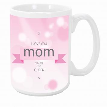 Mekanshi Premium love you mom Printed Gift Mug for Your...