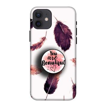 NDCOM Beautiful Feathers You Are Beautiful Printed Hard...