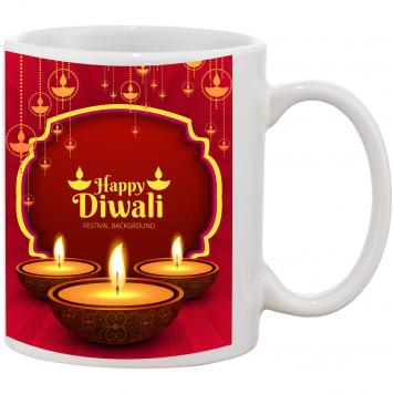 Mekanshi Premium Diwali Celebrations Printed Gift Mug f...