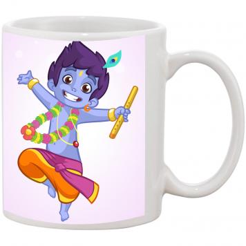 Mekanshi Premium Krishna Janmashtimi Printed Gift Mug f...