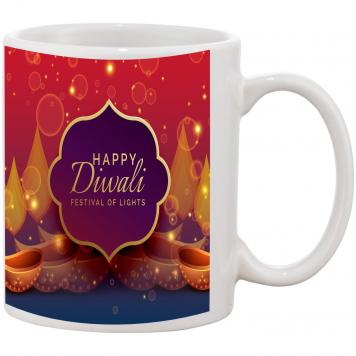 Mekanshi Premium Diwali Celebrations Printed Gift Mug f...