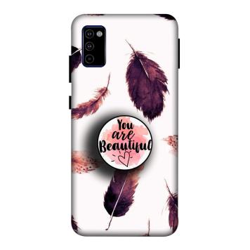 NDCOM Beautiful Feathers You Are Beautiful Printed Hard...