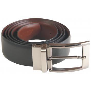 Brand Premium Reversible Buckle Belt, Stylish Genuine l...