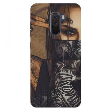 NDCOM Girly Printed Hard Mobile Back Cover Case For POC...