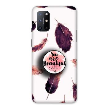 NDCOM Beautiful Feathers You Are Beautiful Printed Hard...