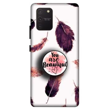 NDCOM Beautiful Feathers You Are Beautiful Printed Hard...