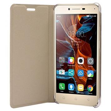 Asus Zenfone 3 Max 5.2 ZC520TL Synthetic PU Golden Flip...